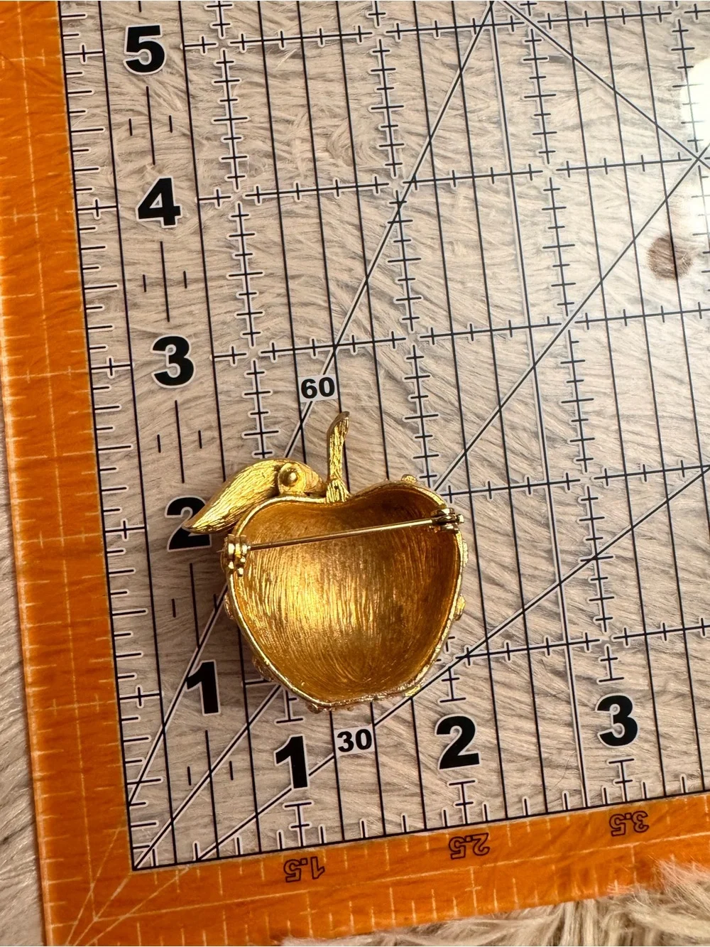 Gold Apple Pendant Necklace - Women Jewelry